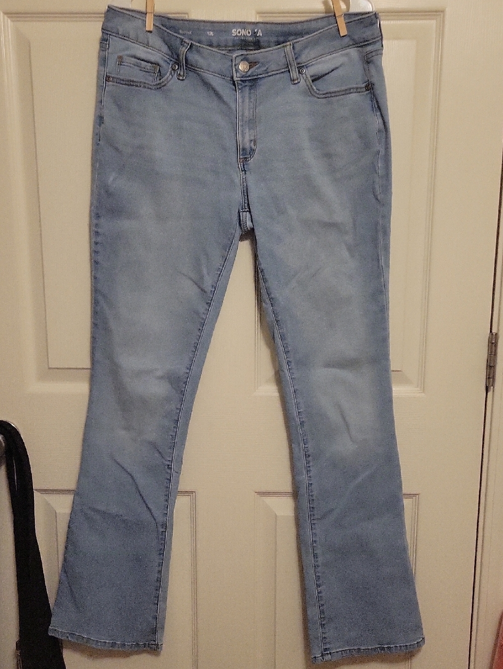 Sonoma Light Blue Boot Cut Jeans. Size 14 Long